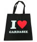 Preview: Baumwolltasche "I Love Gardasee"